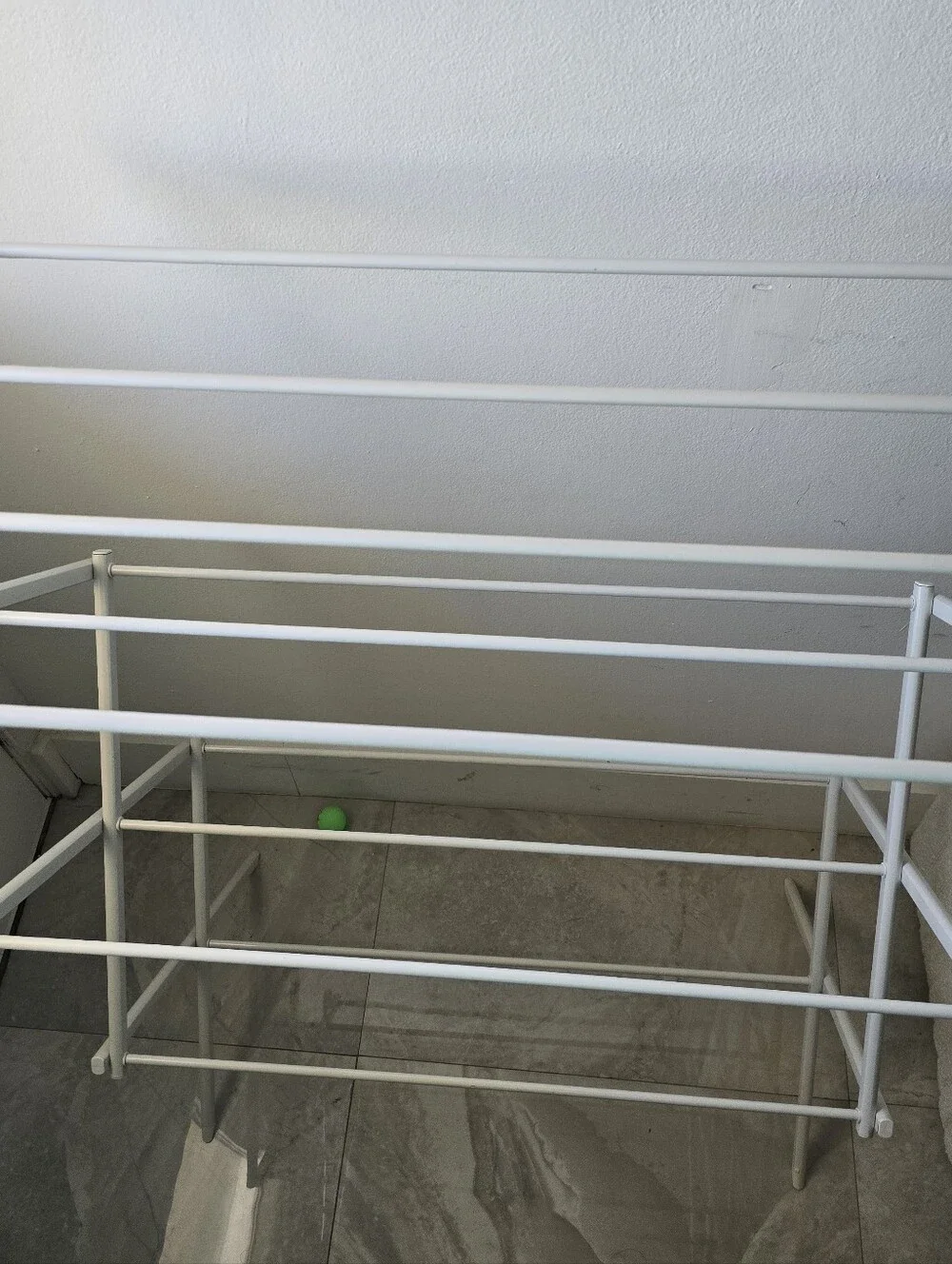 NWOT White Folding Laundry Drying Rack